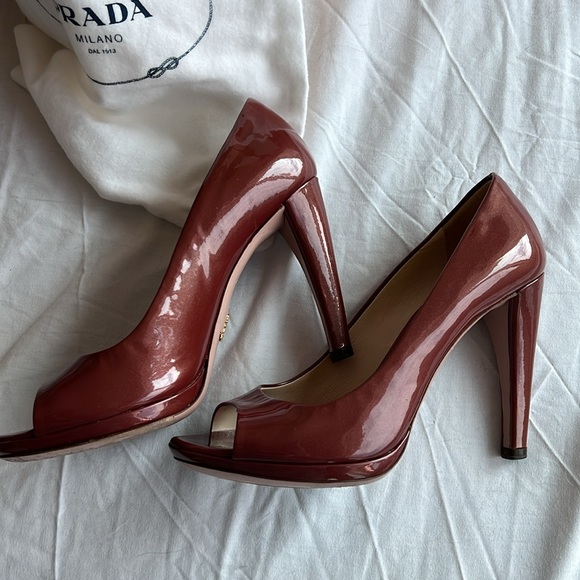Prada Open Toe Pumps - Picture 2 of 13